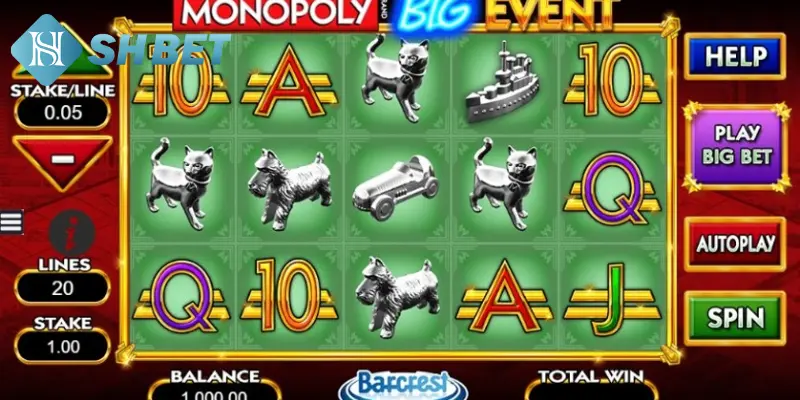 Tổng hợp các tính năng nổi bật Monopoly Slot